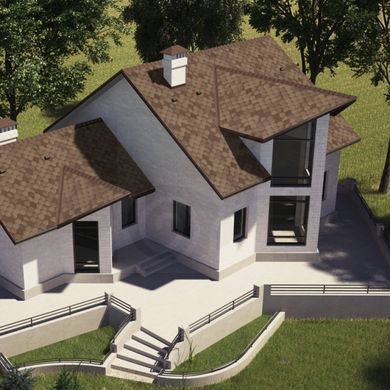 Бітумна черепиця Акваізол Мозаїка Сахара
