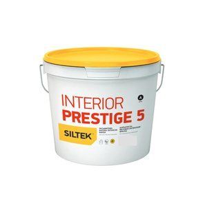 Фарба Siltek Interior Prestige 5 база біла 0,9л