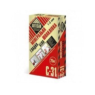 Шпаклівка Artisan С-31фасадна гладка 25 кг