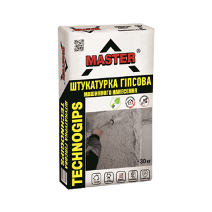 Штукатурка Master TechnoGips гіпсова 30 кг