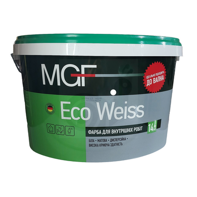 Фарба MGF Eco Weiss M1 14 кг