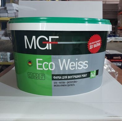 Фарба MGF Eco Weiss M1 14 кг