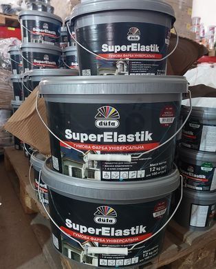Фарба гумова D&uuml;fa SuperElastik RAL9004 чорний 3,5 кг