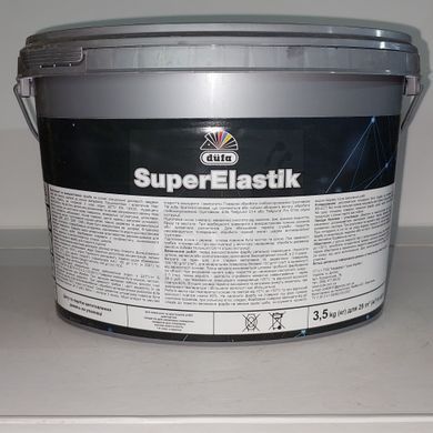 Фарба гумова D&uuml;fa SuperElastik RAL9004 чорний 3,5 кг
