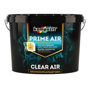 Фарба Kompozit PRIME AIR інтер'єрна 2,7 л протиформальдегідна Біла