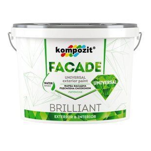 Фарба Kompozit FACADE UNIVERSAL фасадна силіконова 4,2 кг