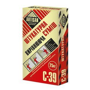 Штукатурка Artisan С-38 Механіка цементно-вапняна 25 кг