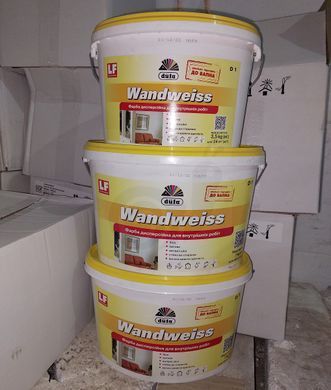 Фарба D&uuml;fa Wandweiss D1 3,5 кг