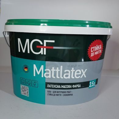 Фарба MGF Mattlatex M100 3,5 кг