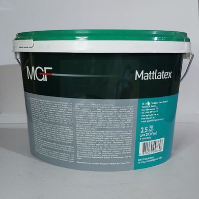 Фарба MGF Mattlatex M100 3,5 кг