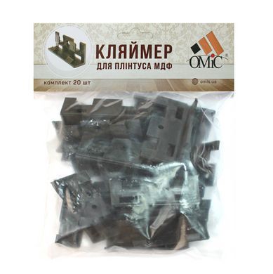 Плінтус МДФ Оміс прямий Дуб сонома 80x19x2400 мм
