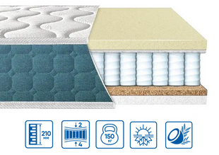 Матрац Eurosleep FRESH SPRING MEMORY-COCOS 70x190