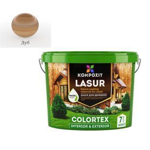 Лазур COLORTEX для деревини дуб 2.5 л