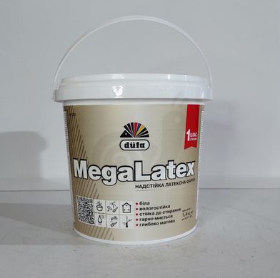 Фарба D&uuml;fa MegaLatex D120 1,4 кг