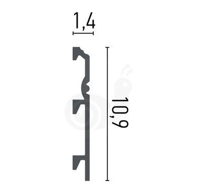 Плінтус полімерний Grand Decor HCR 512 Flexi