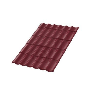 Металочерепиця Метал профіль MONTEREY 0,45 мм PE дерево, камінь двостороння (метал Китай)