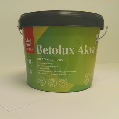 Фарба Tikkurila Betolux Akva 2,7 л (база А)