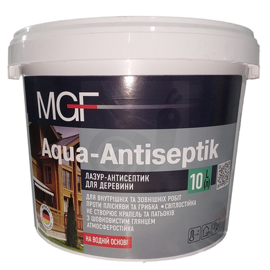 Лазур-антисептик MGF Aqua-Antiseptik палісандр 10л