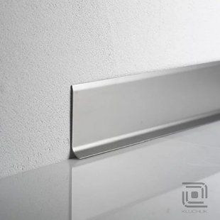 Плінтус алюмінієвий Kluchuk накладний 100x12x2700 мм RAL, № RAL на вибір