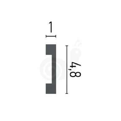 Плінтус полімерний Grand Decor HCR 504 Flexi