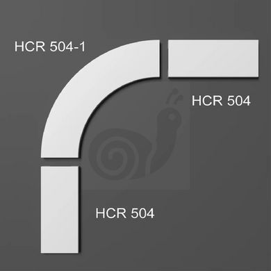 Плінтус полімерний Grand Decor HCR 504 Flexi