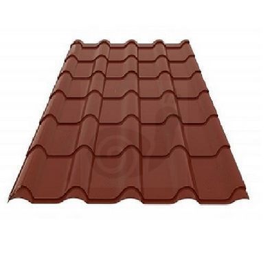 Металочерепиця Прушиньскі Arad Optima 0,5 мм PURLAK (метал Arcelor Premium (Німеччина)