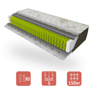 Матрац ЕММ Sleep&Fly Organic Delta 70x190