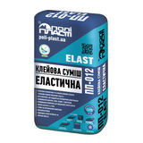 Клей для плитки Поліпласт ПП-012 Elast білий 25кг
