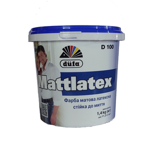 Фарба D&uuml;fa Mattlatex D100 1,4 кг