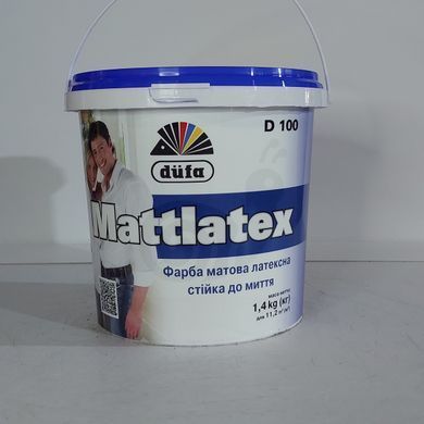 Фарба D&uuml;fa Mattlatex D100 1,4 кг