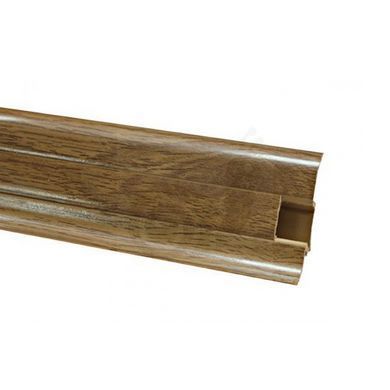 Плінтус ПВХ Premium Decor лакований