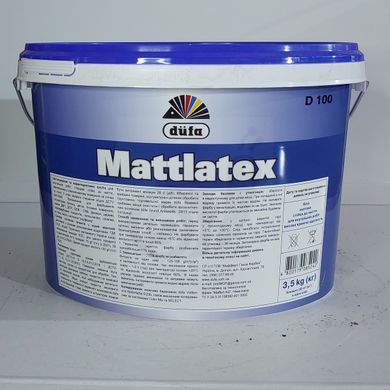 Фарба D&uuml;fa Mattlatex D100 3,5 кг