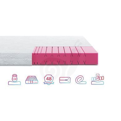 Матрац Highfoam Zephyr Lazy Muss 140x190