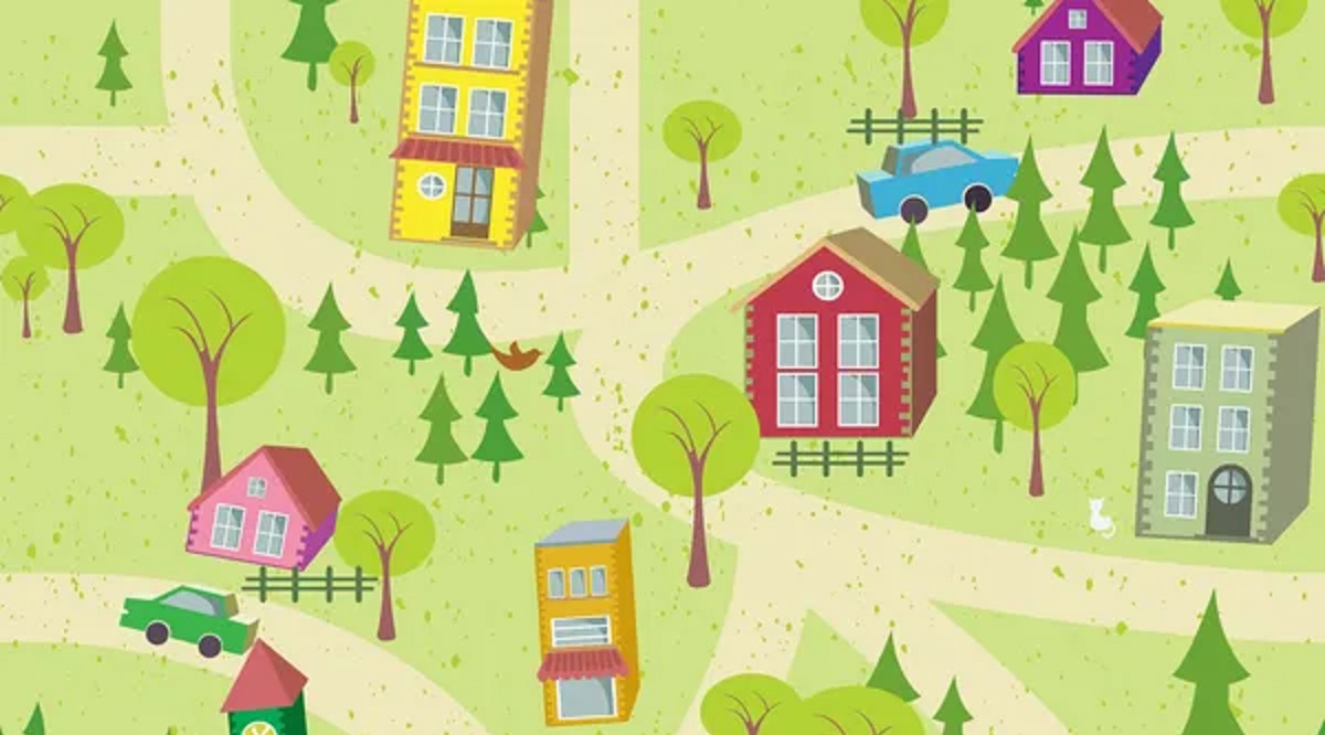 Килим AW Little Village – найкращий варіант для дитячої кімнати